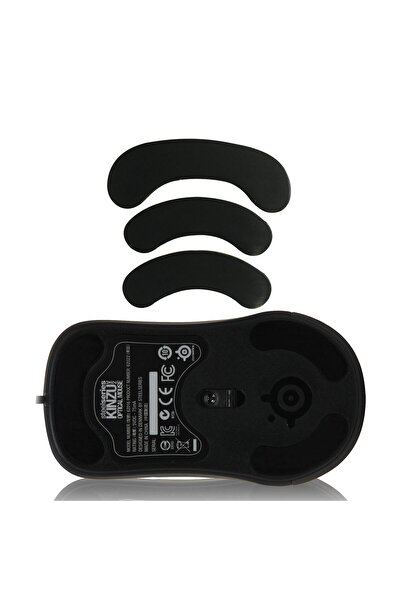 PadForce Picioare de mouse pentru Steelseries Kinzu Mouse, alunecare lină, picioare de schimb pentru mouse, Gaming, Office