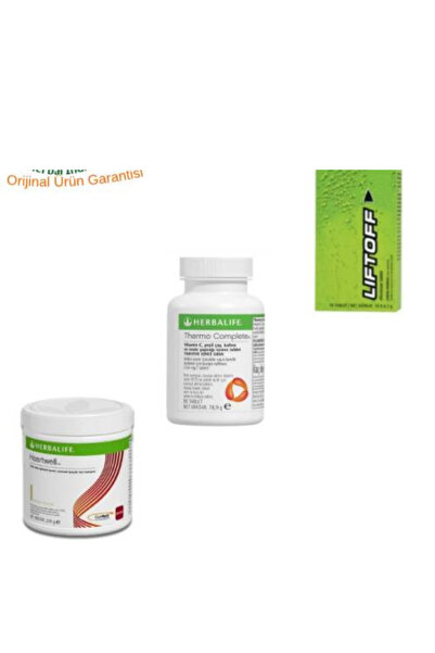 Herbalife Termo Tablet + Liftoff +Heartwell (Muhteşem 3'lü)