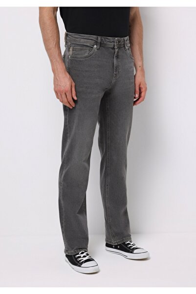Colin's Regular Fit Orta Bel Düz Paça Erkek Siyah Jean Pantolon