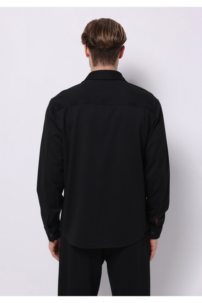 Colin's Regular Fit Erkek Siyah Shacket