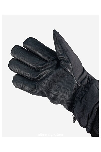 PIECE SIGNATURE Men's Inflatable Parachute Fabric Gloves with Fur Inside
