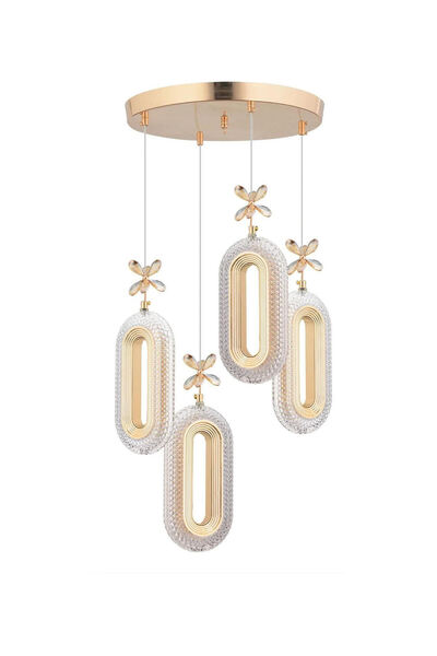 KRL LİGHTİNG Led 4 'lü avize