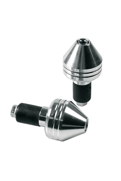 Lampa Set 2 capete de ghidon pentru motocicletă Bar End LAM90313, aluminiu cr...