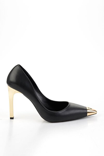 Bambi Siyah Kadın Abiye Ayakkabı K01209410509