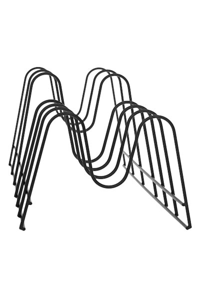 SHOPIENS Suport organizator metalic cu 6 poziții pentru depozitarea capacului...