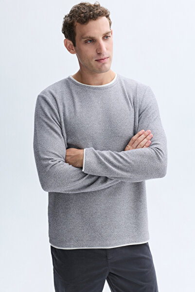 Mudo BİSİKLET YAKA SWEATSHIRT