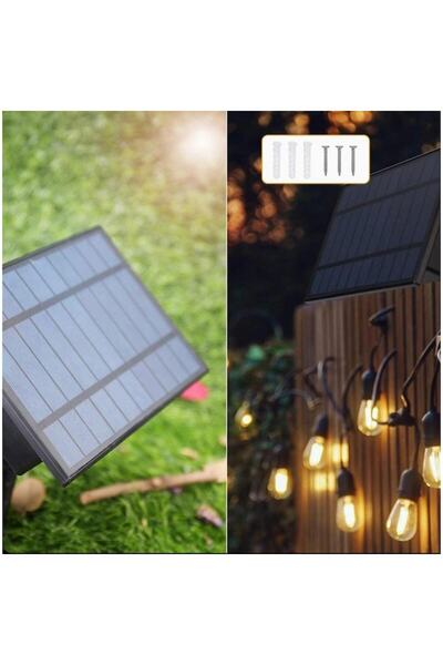 OEM Instalatie solară LED 10 becuri-8 moduri, impermeabile