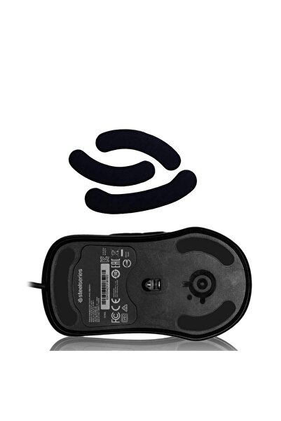 PadForce Picioare de mouse pentru Steelseries Rival 106, alunecare lină, picioare de schimb pentru mouse, Gaming, Office