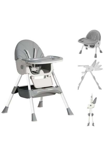 Generic ASi Play Multi-Use Baby High Chair with Adjustable Footrest