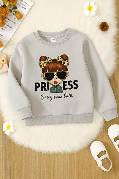 DM DOLCE MORE 3-PLY ПАМУКЛЕНА УНИСЕКС ДЕТСКА СУИТШИРТКА С ПРИНТ