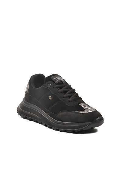 WALKWAY Черни гъвкави унисекс спортни обувки Roni G