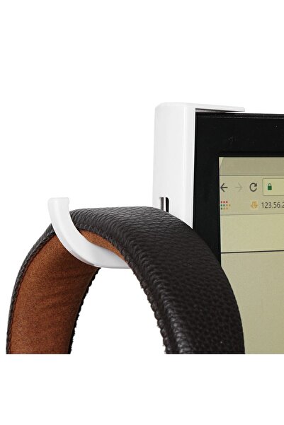 PadForce Suport de monitor pentru căști over-ear, on-ear, antiderapante, cu b...