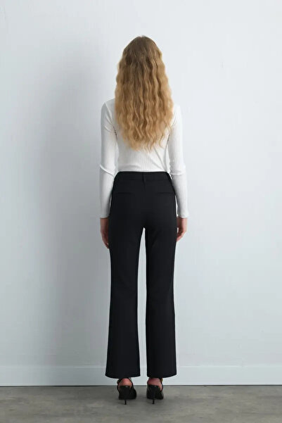 Gusto Sihirli Flare Pantolon - Siyah