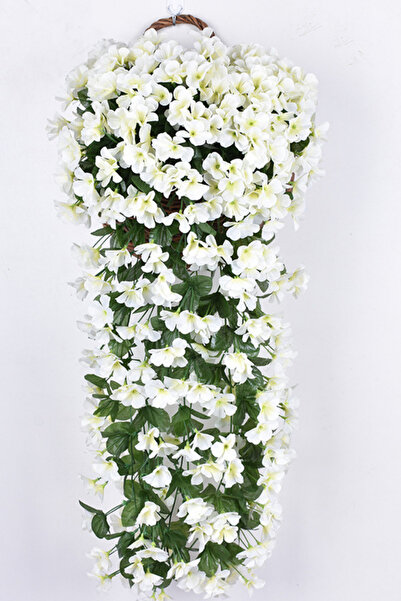 YAPAY ÇİÇEKÇİNİZ Yoğun Yapraklı Dekoratif Yapay Menekşe Sarmaşığı