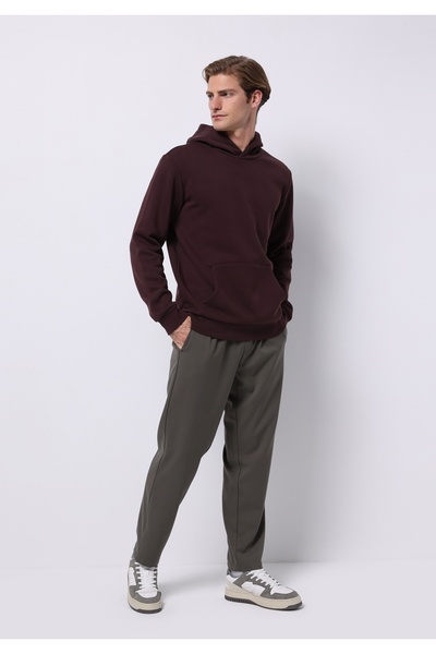 Colin's Regular Fit Erkek Bordo Sweatshirt