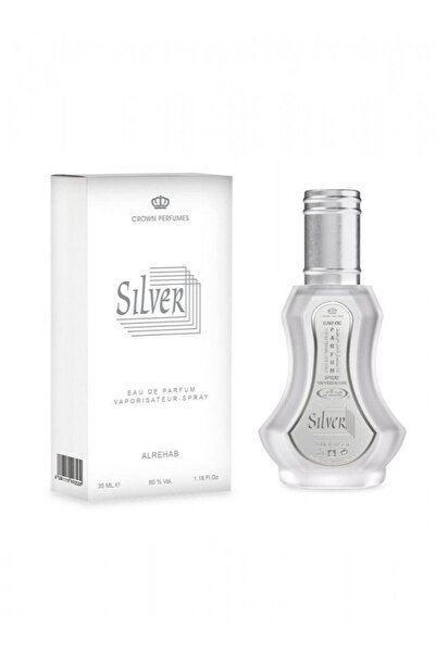 ALREHAB Al Rehab Silver Perfume 35ml Eau de Parfum - Unisex