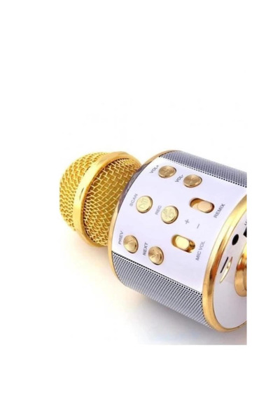 Genel Markalar Şarj Edilebilir Telefon Ve Usb Bağlantılı Şarkı Karaoke Mikrofon