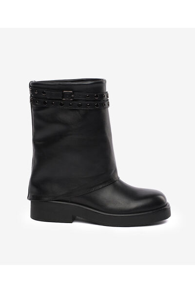 Greyder Kadın Siyah Hakiki Deri Bot 5K2TB59310
