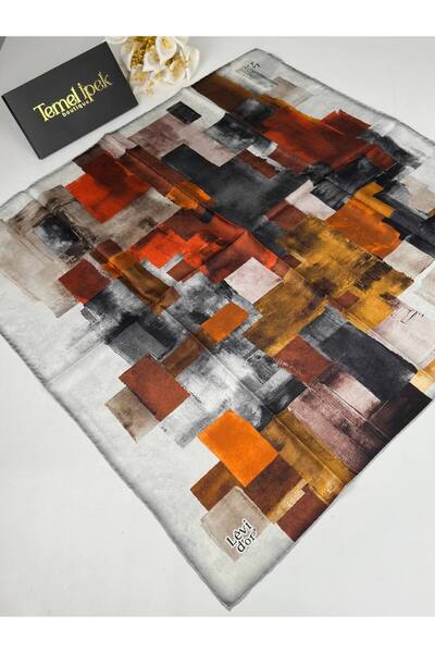 Levidor Twill İpek Eşarp 01