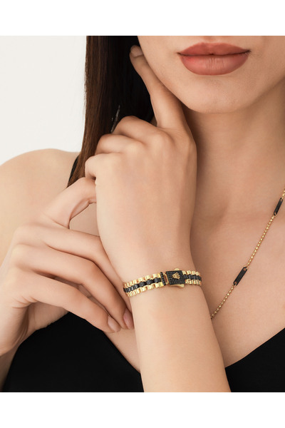 Çoruh Kuyumculuk Toka Detaylı Altın Bileklik