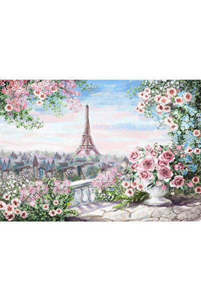 VIODESIGN Fototapet copii Paris Pictat, autoadeziv, 120x200 cm