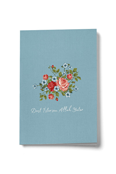 Bi Dünya Haber Dost İstersen Allah Yeter Mini Defter