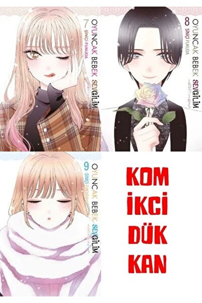 Gerekli Şeyler Yayıncılık Oyuncak Bebek Sevgilim 7-8-9 manga seti (3 kitap) a...