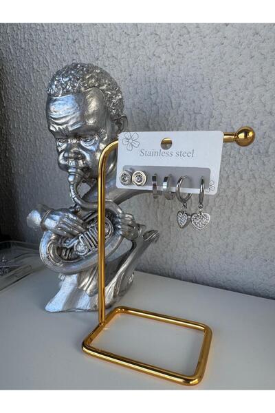 H&S AKSESUAR 6 LI KALPLI KÜPE SETİ