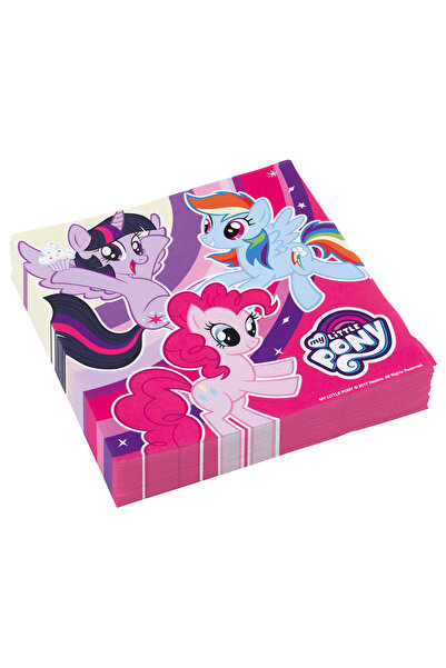 MY LITTLE PONY Set of 20 paper napkins, 33x33 cm, multicolor,