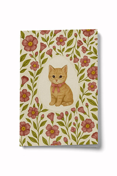 Bi Dünya Haber Floral Paw Mini Notebook