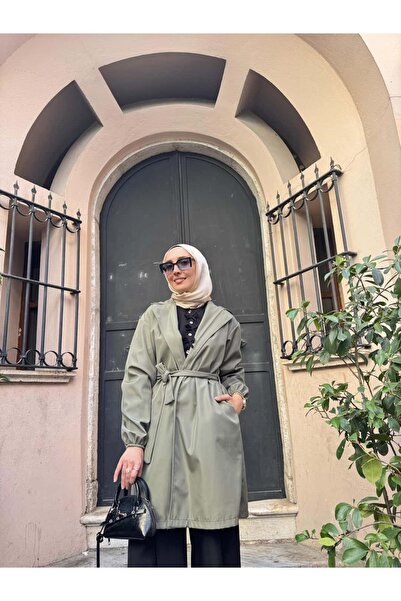 ZARERA Şıklık ve Konfor Kadın Kuşaklı Trenç