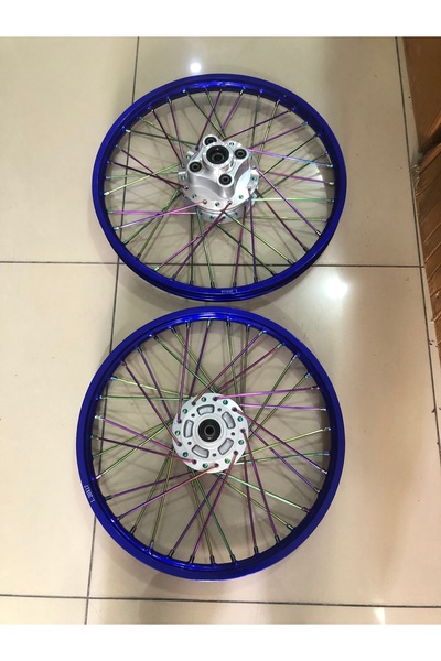MaxiPar CG KÜBA FALCON ÖN JANT 1’20/17 DİSKLİ ARKA JANT 1’20’19 MAVİ RENKLİ T...