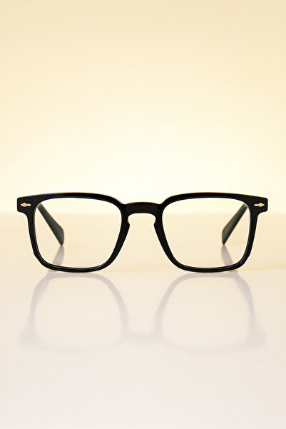 Eyesofia Yoaks Black Framed Unisex Blue Block Blue Light Filtered Glasses