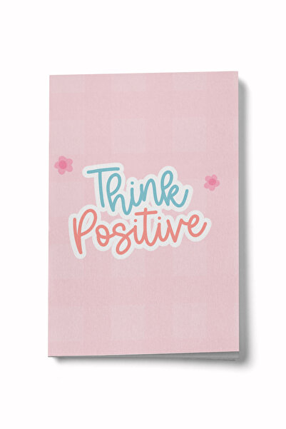 Bi Dünya Haber Think Positive Mini Notebook