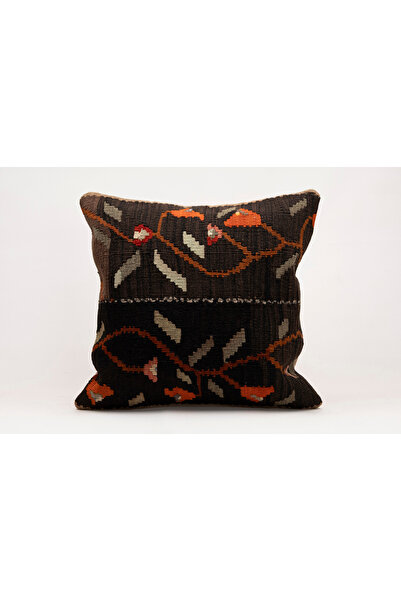 Kilim Whole Sale غطاء وسادة من السجاد المصنوع يدويًا، مقاس 50x50 سم