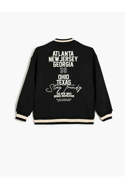 Koton Siyah Erkek Çocuk Ceket 5WKB30012TK