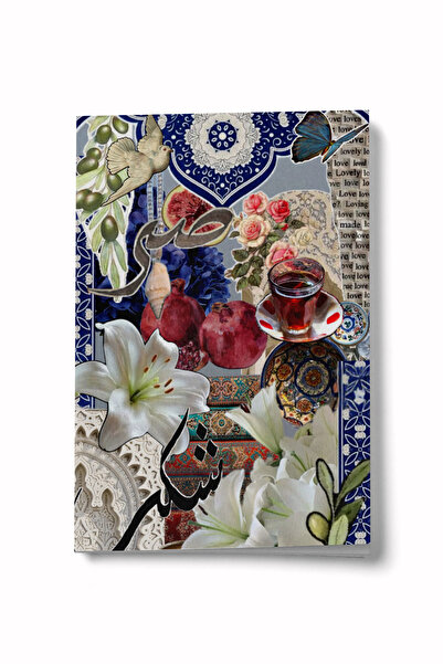 Bi Dünya Haber سلسلة كولاج - دفتر ملاحظات صغير على طراز البحر الأبيض المتوسط