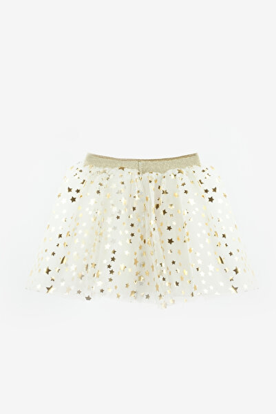 Le Mabelle Біла зірка на друці, спідниця з тюлю для дівчаток - Pauline