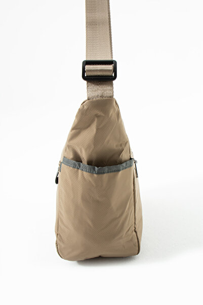 Sanmorris 6013 Women's Water Resistant Parachute Fabric 3-Eye Cross Strap Travel and Shoulder Bag