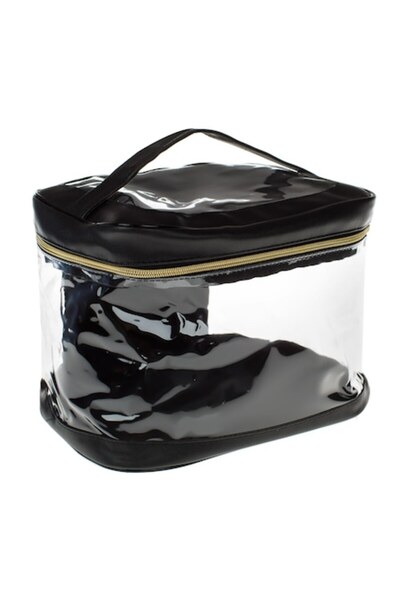 SHOPIENS Geantă cosmetică de vară Shopiens®, plastic moale cu mâner, culoare ...