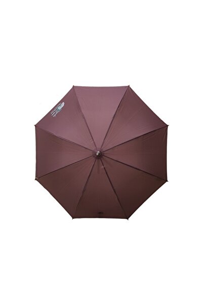 Perletti Unisex Umbrella, Ecological, Automatic, Burgundy