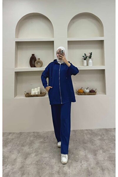 lurex moda Zippered Suit