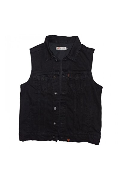 Romee Design Vintage Siyah Kot Yelek