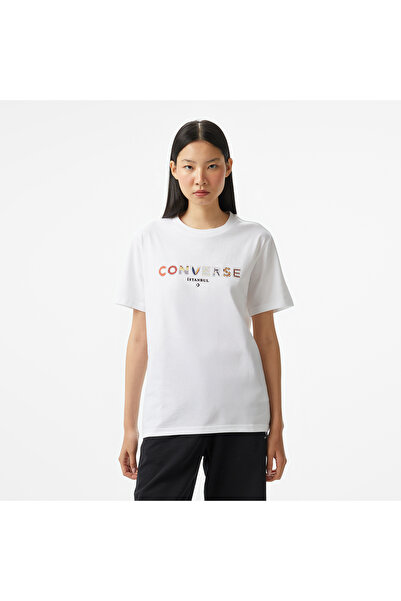 Converse Classic Unisex Beyaz T-Shirt