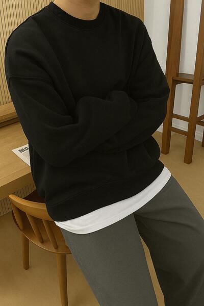 BENROMA SWEATSHIRT UNISEX CU 3 FIARE DE BĂRĂ