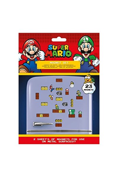 Pyramid International Set 23 de magneti Super Mario, Pyramid International, Multicolor