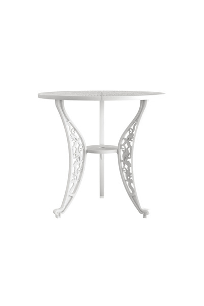 HubRom HubRom Round Table, ISTANBUL 75x72 cm White