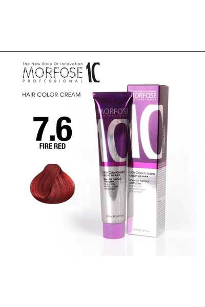 Morfose YENİ 100ml 7,6 ateş kızılı