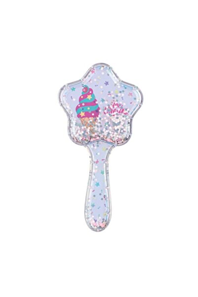 SHOPIENS Perie de par pentru copii Shopiens®, din plastic cu model inghetata ...