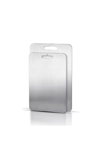 BSRE Set of 2 Stainless Steel Cutting Boards